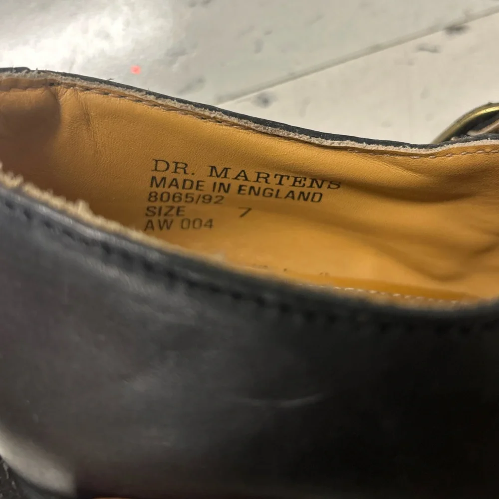 *ISO* Vintage 90s Black Dr. Marten’s Mary Jane Double Buckle, RIGHT Shoe ONLY! - Picture 5 of 5